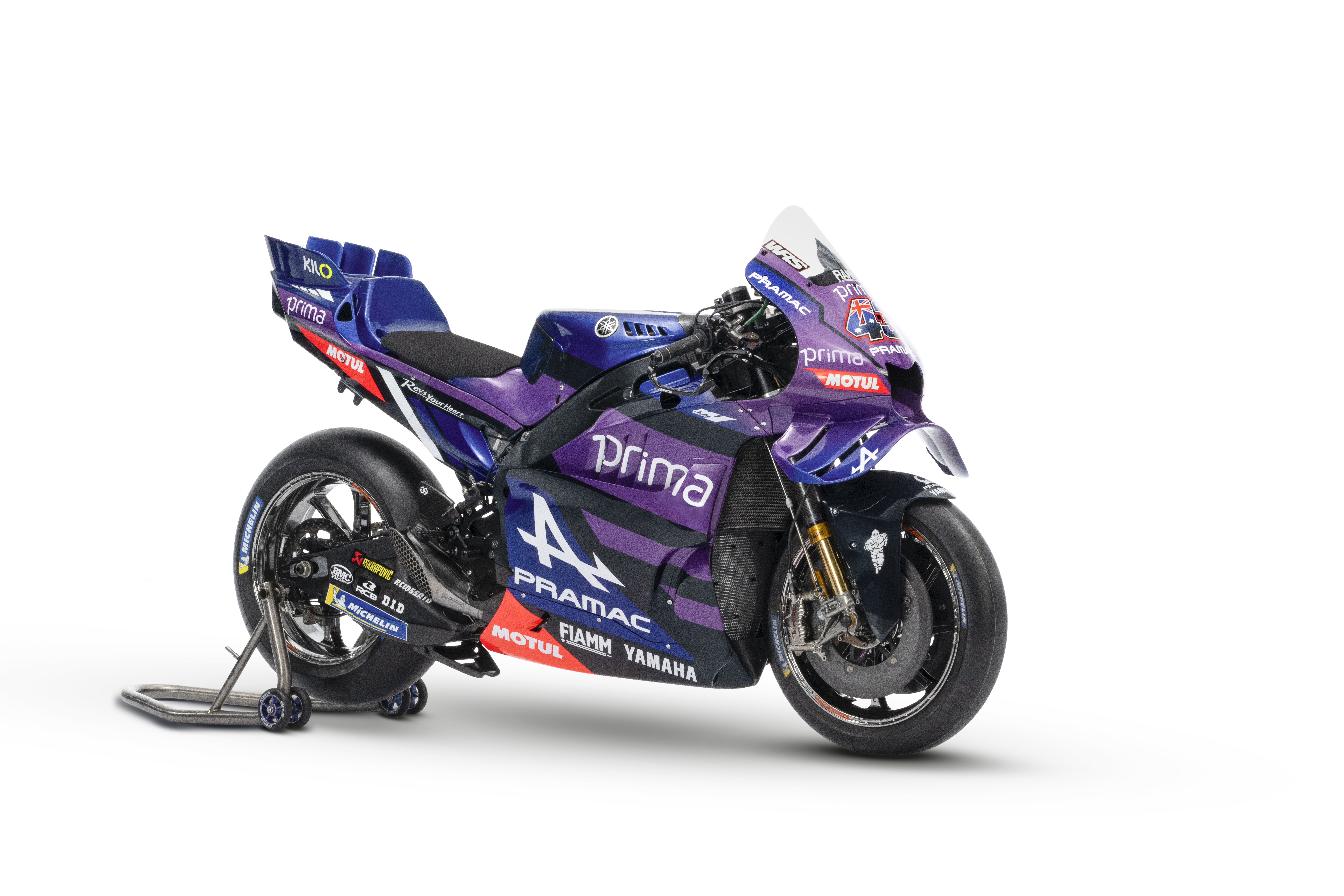 PRAMAC MotoGP バイク 1/12 スケール 1/12 Kiloworks Ducati GP23 MOTOGP 2023 Pramac Racing Diecast
